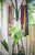 Macrame Wall Plant Hanger | Boho Decor Modern Macrame Hanging Planter Multi Colors | 27 inches