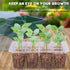 Seed Starter Tray Plant Starter Kit with Domes Germination Kit - Pack of 5
